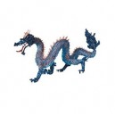 Plastoy - 60438 - Figurine-Le Dragon Chinois Bleu