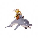 Plastoy - 60552 - Figurine- Asterix Sur Le Dauphin