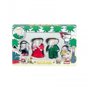 Plastoy - 60803 - Coffret- Babar 5 Figurines