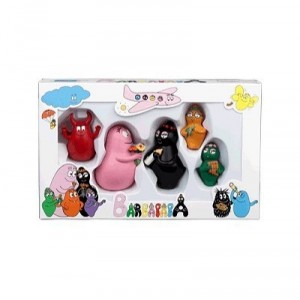 Plastoy - 60834 - Coffret-Barbapapa 5 Figurines