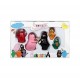 Plastoy - 60834 - Coffret-Barbapapa 5 Figurines