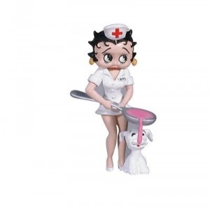 Plastoy 61908 Betty Boop Infirmière Figurine