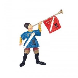Plastoy - 62019 - Figurine-Chevalier Sonneur Tournoi