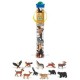 Plastoy - 6970-04 - Figurine - Animal - Tubo Figurine - Animal de La Foret