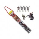 Plastoy - 70352 - Mini Figurines-Tubo Terres Hostiles 10 Figurines