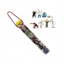Plastoy - 70355 - Mini Figurines-Tubo Horreur 12 Figurines