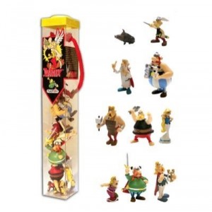 Plastoy - 70357 - Mini Figurines-Tubo Asterix 10 Figurines
