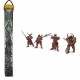 Plastoy - 70363 - Mini Figurines-Tubo Armee 20 Figurines