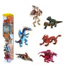 Plastoy - 70365 - Mini Figurines-Tubo Dragons N°1 6 Figurines