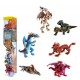 Plastoy - 70365 - Mini Figurines-Tubo Dragons N°1 6 Figurines