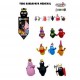 Plastoy - 70370 - Mini Figurines-Tubo Barbapapa Medieval 9 Figurines