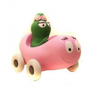 Plastoy - 80012 - Tirelire -Barbapapa Voiture avec Barbalala