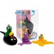 Plastoy - 80504 - Jouet De Bain-Barbamama Baleine,Barbabelle Sirene,Barbalala Coquillage,Barbotine ...