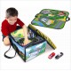 Play Inc Zip-bin - Zip-bin Small : MA PETITE VILLE avec 4 Voitures