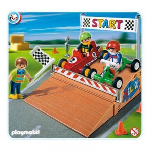 Playmobil 4141 CompactSet pilotes et karts