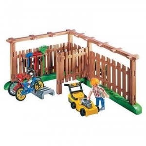 Playmobil 4280 Abri pour vélos et outils de jardinage