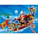 Playmobil 4295 Soldats avec barque et trésor
