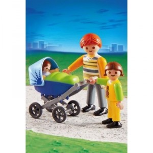 4408 - Landeau/Papa/Enfant (Playmobil)