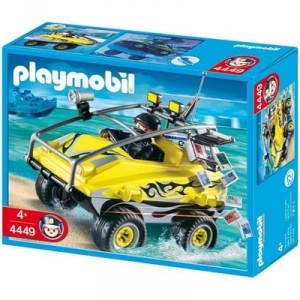 4449 Playmobil - Amphibian Vehicle and gangster