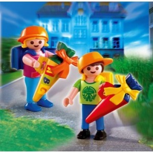 4686 Playmobil Ecoliers avec pochettes surprises