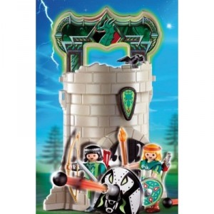 Playmobil 4775 - Tour des chevaliers des Dragons Verts
