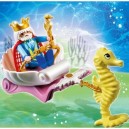 Playmobil 4815 - Roi des mers avec calèche