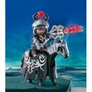Playmobil 4841 - Cavalier dragon rouge avec lance lumineuse