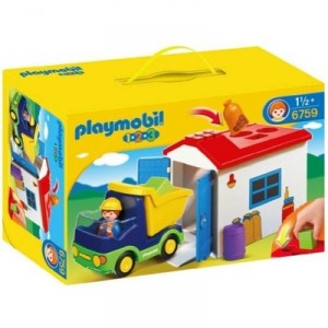 Playmobil 6759 Camion avec garage 1.2.3