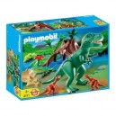Playmobil - 4171 - Tyrannosaure Et Vélociraptor