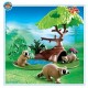 Playmobil - 4205 - Vie ferme - Famille Raton Laveurs