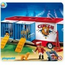 Playmobil - 4232 - Mr Loyal avec Remorque