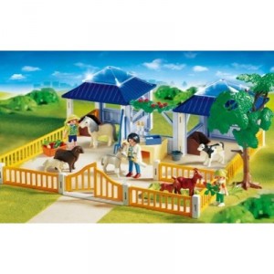 PLAYMOBIL 4344 CENTRE ACCLIMATATION DES BETES