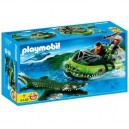 Playmobil - 4446 - Braconniers et aéroglisseur avec alligator