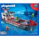 Playmobil - 4472 - Vie Port - Capitaine + Ouvrier + Cargo