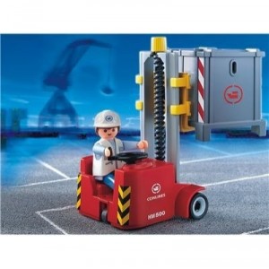 Playmobil - 4476 - Vie Port - Docker / Elevateur