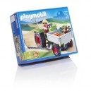 Playmobil - 4497 - Vie ferme - Fermier : Tracteur + Faucheuse