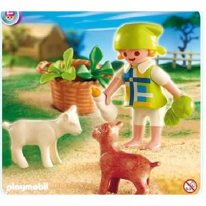 Playmobil 4674 Girl with goat 2008