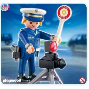 Playmobil - 4902 - Policier Et Radar