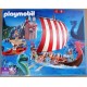 PLAYMOBIL 5003 - VIKING exclusif 2009 - Dragon-Bateau avec le moteur, 8 figurines , forteresse, Drag...