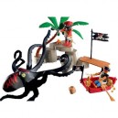 Playmobil - 5868 - Ile de Pirates - avec Tresor et Poulpe - 47 parties
