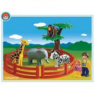 Playmobil - 6742 - 1.2.3 - Zoo (Playmobil, Figurines)