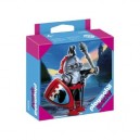 Playmobil - A0900757 - Figurine de Collection - Chevalier du Cygne - Noir