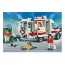 Playmobil - Ambulanciers / Blessé / Véhicule