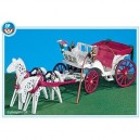 PLAYMOBIL CARIOLE DES MARIES 7261 charette chevaux NEUF SOUS BLISTER PAS DE BOITE pour cette référen...