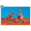 PLAYMOBIL famille de KANGOUROUS