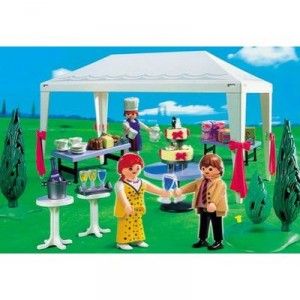 Playmobil - 4308 - Mariage, Invités et Tente de réception