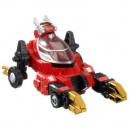 Bandai - 29060 - Power Rangers - Vehicule Transtek + Figurines 12 Cm - Rouge