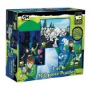 Pressman Toy International - Puzzle - 100 Pièces par puzzle - Pack de puzzle 3 en 1 de Ben 10 Alien...