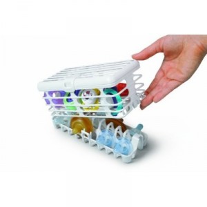 Prince Lionheart Panier lave-vaisselle universel + Lave-tétines intégré