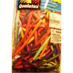 Balloons Qualatex 260 Carnival (Set of 100)